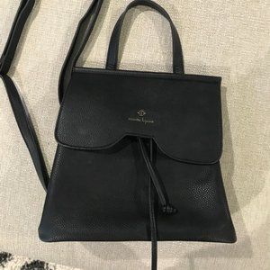 Nanette Lepore Black Backback/Crossbody